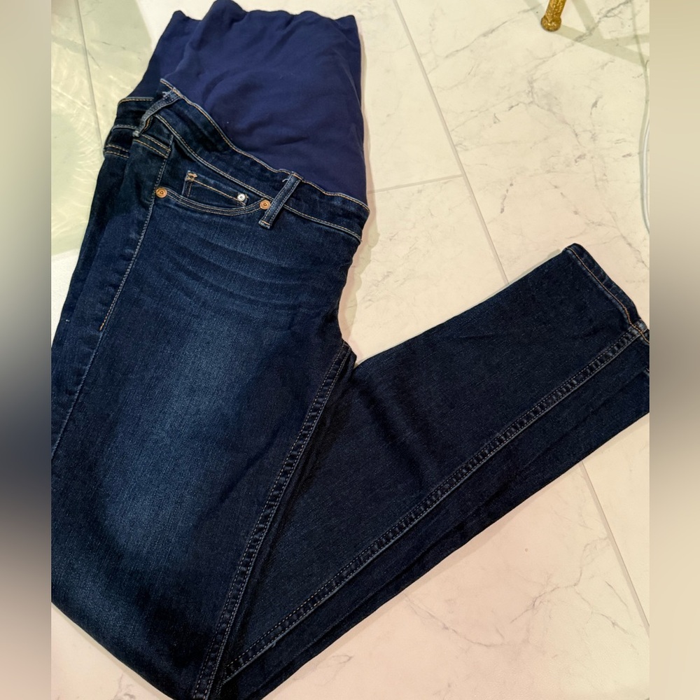 H&M Blue Denim Jeans Maternity